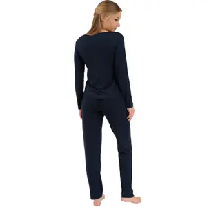 Pijama calças top de mangas longas mulher Lisca Mirabelle image-2