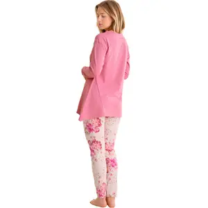 Women's long-sleeve pyjama Lisca Robin image-3