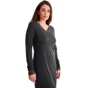 Women's long-sleeved t-shirt dress Lisca Ruth image-3