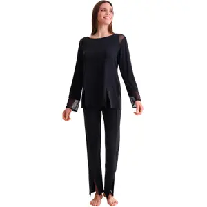 Women's long-sleeve pyjama Lisca Roxanne image-3