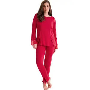Women's long-sleeve pyjama Lisca Roxanne image-2
