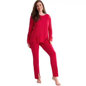 Women's long-sleeve pyjama Lisca Roxanne image-3