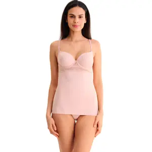 Padded camisole negligee for women Lisca Ruby image-0