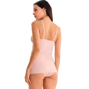 Padded camisole negligee for women Lisca Ruby image-1