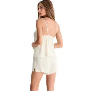 Pyjama débardeur caraco femme Lisca Miracle Mariage image-5