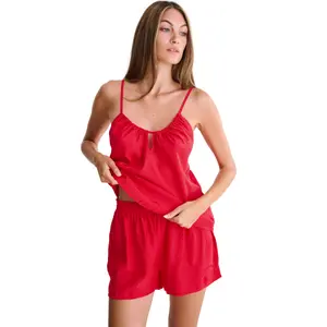 Short de pyjama femme Lisca Amaryllis image-3