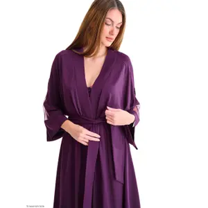 Bademantel Damen Lisca Velvet Luxe image-1