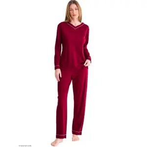 Women's long-sleeve pyjama Lisca Tara image-3