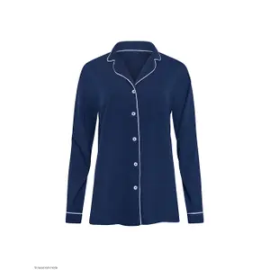 Womens Long Sleeve Shirt and Trousers Pyjama Lisca Tara image-1