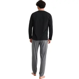 Conjunto de pijama com calças e t-shirt de mangas longas Lisca Atlas image-1