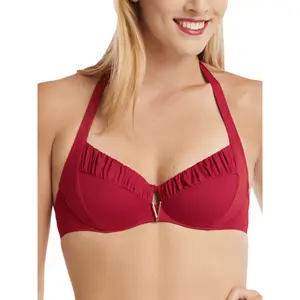 Top de bikini com suporte costas nu mulher Lisca Isola Rossa image-1