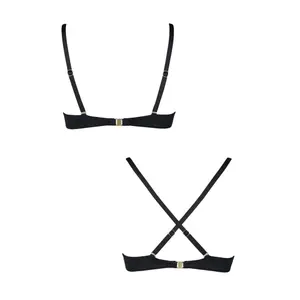 Haut de maillot de bain push-up multipositions femme Lisca Isola Rossa image-3