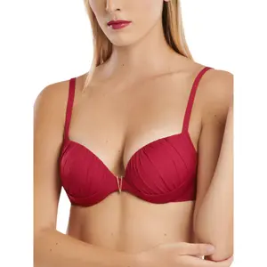 Haut de maillot de bain push-up multipositions femme Lisca Isola Rossa image-1