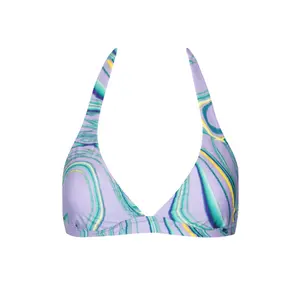 Haut de maillot de bain triangle préformé sans armatures femme Lisca Queensland image-0