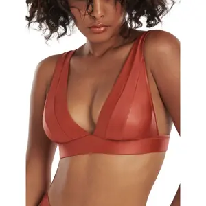 Haut de maillot de bain triangle sans armatures multipositions femme Lisca Jordan image-1