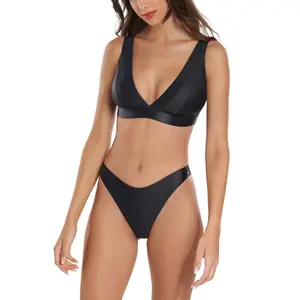 Haut de maillot de bain triangle sans armatures multipositions femme Lisca Jordan image-2