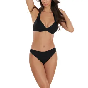 Topp för tankini med öppen rygg dam Lisca Palma image-2