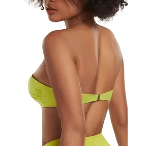 Bandeau-Bikini-Oberteil für Damen Lisca Palma image-2