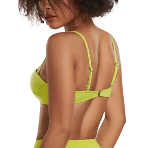 Bandeau-Bikini-Oberteil für Damen Lisca Palma image-3