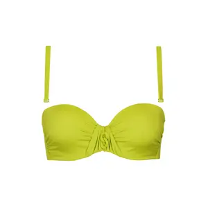 Women's balcony bandeau bikini top Lisca Palma image-0