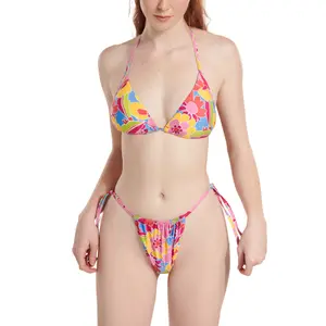 Bügelloser Bikini-Oberteil mit vorgeformten Dreiecken für Frauen Lisca Miami image-2