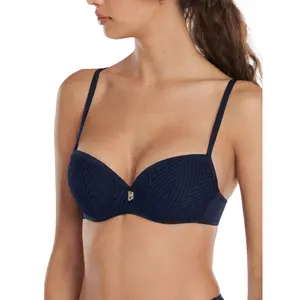 Women's padded bikini top Lisca Santorini image-0