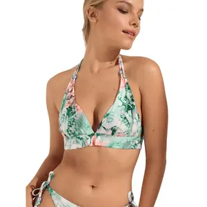 Haut de maillot de bain triangle préformé femme Lisca Japan image-1