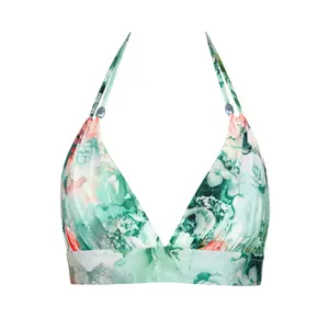 Haut de maillot de bain triangle préformé femme Lisca Japan image-0