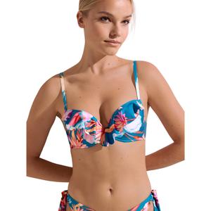 Women's multi-position push-up bikini top Lisca Rimini