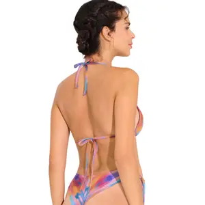 Haut de maillot de bain triangle push-up femme Lisca Jersey image-4