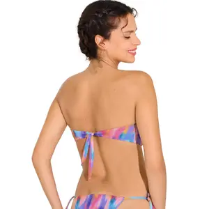 Bügeloses, vorgeformtes Bikini-Oberteil für Frauen Lisca Jersey image-4