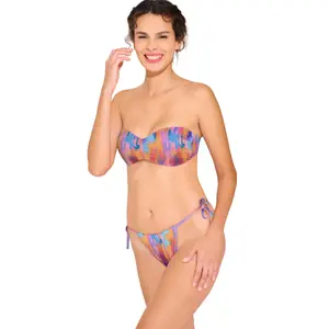 Bügeloses, vorgeformtes Bikini-Oberteil für Frauen Lisca Jersey image-3