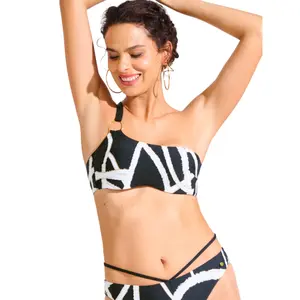 Women's balcony bandeau bikini top Lisca Honolulu image-2