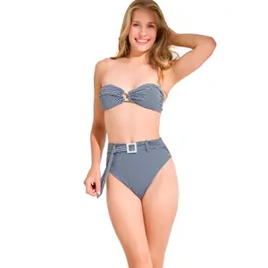 Bandeau-Badeoberteil ohne Bügel für Damen Lisca Lascari image-4