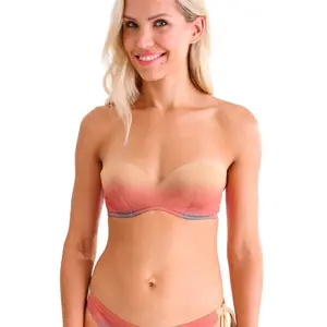 Bikini-Bandeau mit Förmungen für Damen Lisca Cairo image-0