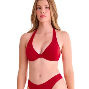 Top de bikini com suporte costas nu mulher Lisca Portofino image-0