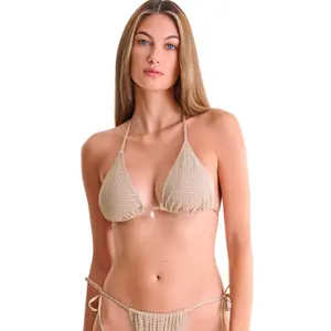 Haut de maillot de bain triangle dos nu femme Lisca Calvi image-1