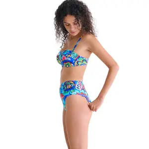 Bikini-Bandeau mit Förmungen für Damen Lisca Mexico image-6