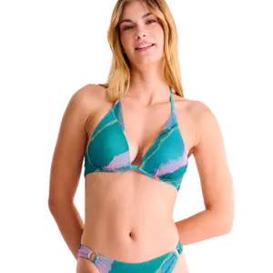 Camisola de bikini pré-formada costas nu sem aros mulher Lisca Atlantida image-2