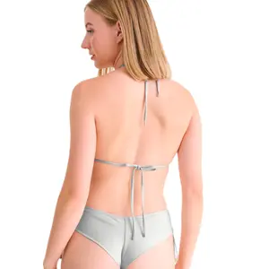 Haut de maillot de bain triangle dos nu femme Lisca Blue Lagoon image-4