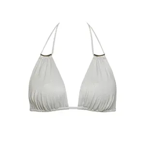 Haut de maillot de bain triangle dos nu femme Lisca Blue Lagoon image-0