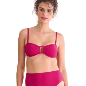 Bügelloser Bikinioberteil für Frauen Lisca Florida image-0