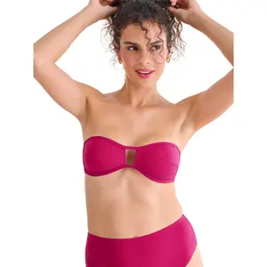 Bügelloser Bikinioberteil für Frauen Lisca Florida image-1