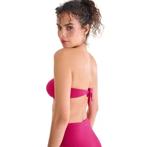 Bügelloser Bikinioberteil für Frauen Lisca Florida image-3