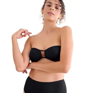 Bügelloser Bikinioberteil für Frauen Lisca Florida image-1