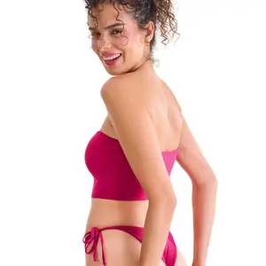 Top de bikini bustier sem bojo para mulher Lisca Florida image-6