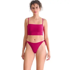 Top de bikini bustier sem bojo para mulher Lisca Florida image-1