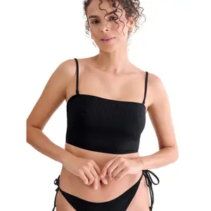Top de bikini bustier sem bojo para mulher Lisca Florida image-2