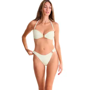 Bandeau-Bikini-Oberteil Vorgeformt Ohne Bügel Damen Lisca Egypt image-3