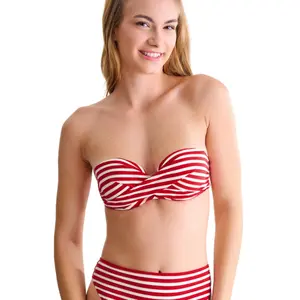 Padded strapless bikini top for women Lisca Bondi Beach image-0